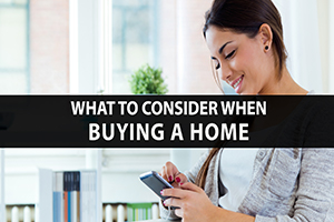 What Should You Consider When Buying a Home? Image